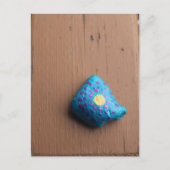 Schattigee polka dot rock briefkaart (Voorkant)