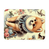 Schattigee Pommerse schilderkunst Magneet (Horizontaal)