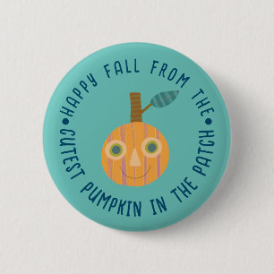 Schattigee pompoen Button