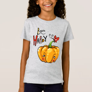 Schattigee pompoen "Hi" T-shirt