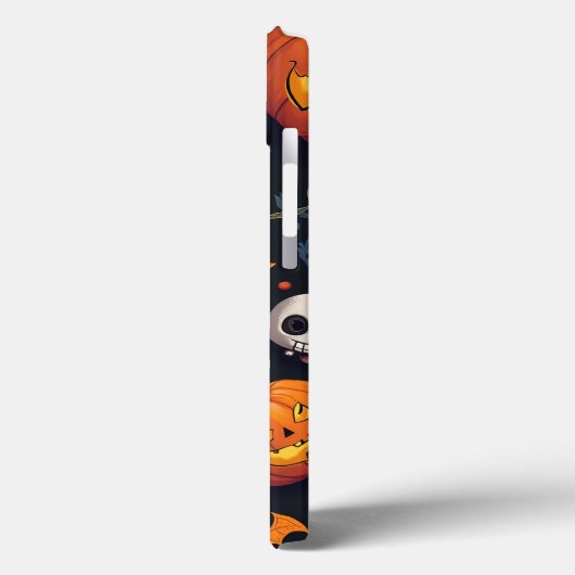 Schattigee pompoen iPhone case (Achterkant / Links)