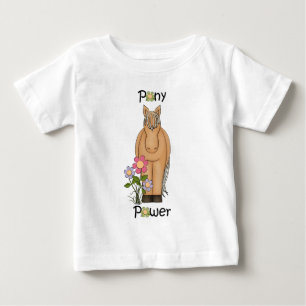 Schattigee Pony Power Paard en Bloemen