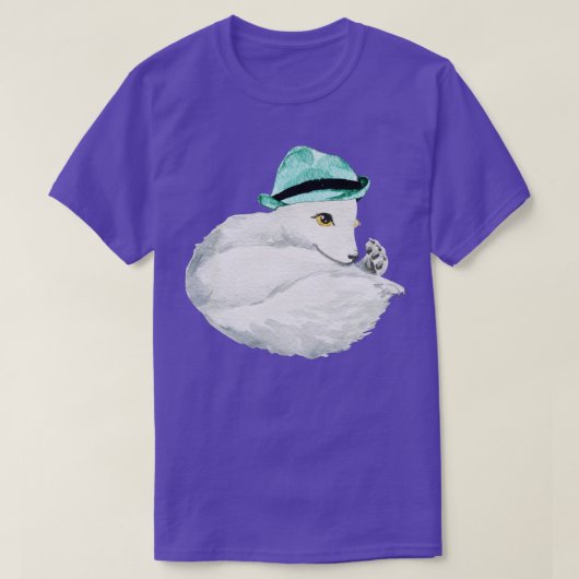 Schattigee poolvos 2 t-shirt (Design voorkant)