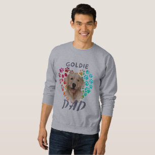 Schattigee poot Hart gouden Hond Puppy Huisdier Di Trui