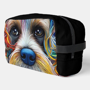 Schattigee Pop Art Terrier Toilettasje