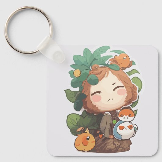 SCHATTIGEE POP SLEUTELHANGER (Voorkant)