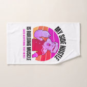 Schattigee POPEYE Mijn Side Hustle is het bouwen v Handdoek (Handdoek)