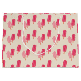 Schattigee Popsicle Vrienden Gift Bag Groot Cadeauzakje
