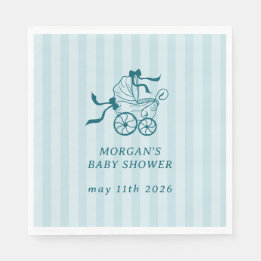 Schattigee Preppy Baby kinderwagen Baby shower Servet