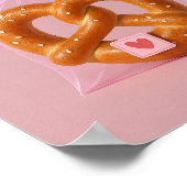 Schattigee Pretzel Art Print, Gezellige Bakkerij K Poster (Hoek)