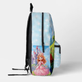 Schattigee Princess Castle Fairytale Enchanted Rug Bedrukte Rugzak (Links)