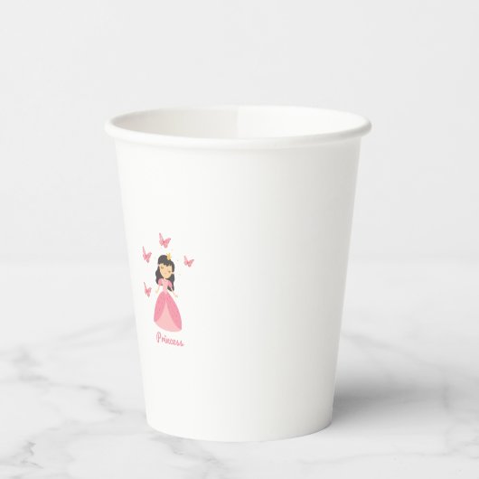 Schattigee Princess Coffee Mok Papieren Bekers (Links)