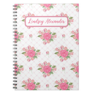 Schattigee prinses gepersonaliseerd notitieboek