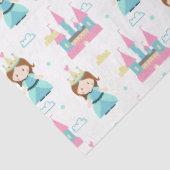 Schattigee Prinses Verjaardag Tissuepapier (Detail)