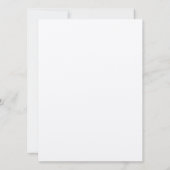 Schattigee Professionele Minimalistische Plain Mod Save The Date (Achterkant)