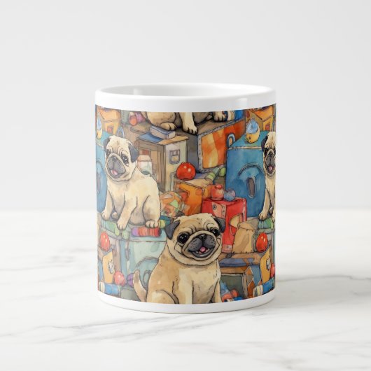 SCHATTIGEE PUG MOK (Voorkant)