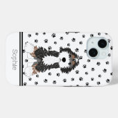 Schattigee Pup Custom Case-Mate iPhone Case (Achterkant (horizontaal))