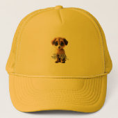 Schattigee pup Trucker hoed Trucker Pet (Voorkant)