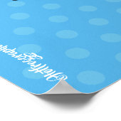 Schattigee puppies poster met 4 pups ontwerp (Hoek)