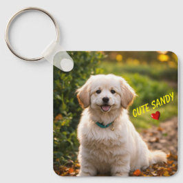 Schattigee Puppy Dog Sleutelhanger