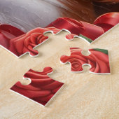Schattigee Puppy Jigsaw Puzzel Harten (Zijkant)