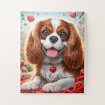 Schattigee Puppy Jigsaw Puzzel Harten