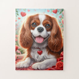 Schattigee Puppy Jigsaw Puzzel Harten