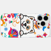 Schattigee Puppy Peeking Bloemen Telefoonhoes – Ho Case-Mate iPhone Case (Achterkant (horizontaal))