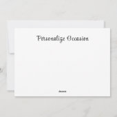 Schattigee Puppy Portret Border Collie Roos Dog Feestdagenkaart (Achterkant)