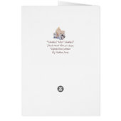 Schattigee puppy Shar Pei Dog en Teddy Funny 70th (Achterkant)