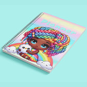 Schattigee Rainbow Chibi Girl "Mijn persoonlijke p Planner