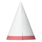 SCHATTIGEE RAINBOW CLOUDS kawaii feestpastel kleur Feesthoedjes (Achterkant)