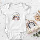 Schattigee Rainbow Dog Name Romper