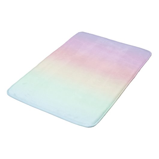 Schattigee Rainbow kleurrijke gradiënt Waterverf p Badmat (Gekanteld)