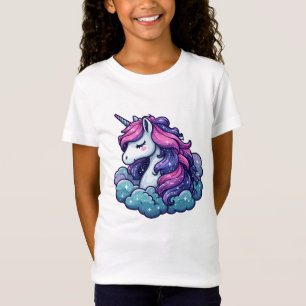 Schattigee Rainbow Unicorn Gift voor Eenhoorn Beli T-shirt