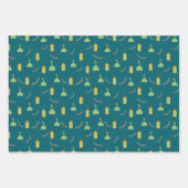 Schattigee Ramadan Groen Eid Cadeauverpakking Papi Inpakpapier Vel (Voorkant 2)