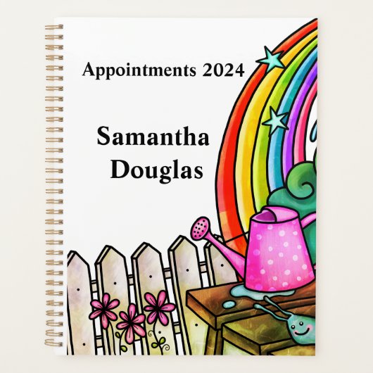 Schattigee Regenboog en Tuinieren Planner (Voorkant)