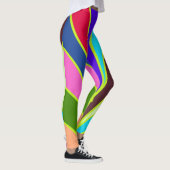 Schattigee regenboog kleurrijk "Ratti_Creative_Art Leggings (Rechts)