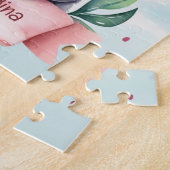 Schattigee regenboog Koala gepersonaliseerde Kinde Legpuzzel (Zijkant)