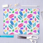 Schattigee regenboogjuwelen tissuepapier (Craft)