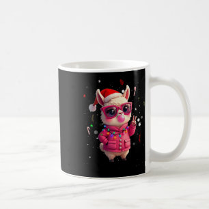 Schattigee Retro Alpaca Christmas Blowing Bubble G Koffiemok
