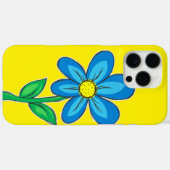 Schattigee Retro Bloem Illustratietekening Case-Mate iPhone Case (Achterkant (horizontaal))