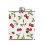 Schattigee Retro Kersen Heupfles (Achterkant)