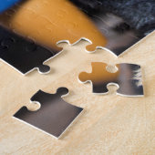 Schattigee riet corso puppy legpuzzel (Zijkant)