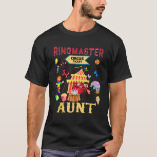 Schattigee Ringmaster Tante TShirt Circus Carnaval