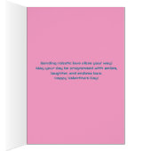 Schattigee Robot Happy Valentines Day - Ik vind je (Binnen (Rechts))