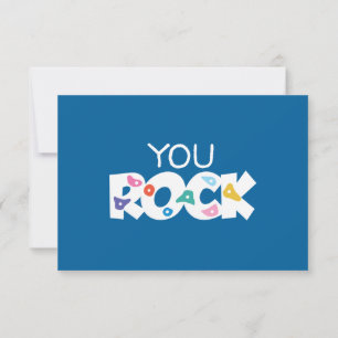 Schattigee Rock klimmen Verjaardag Dank u Bedankkaart