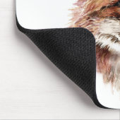 Schattigee Rode Vos, Waterverf Natuur, Wildlife Muismat (Hoek)