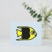 Schattigee rotsschoonheid briefkaart (Staand voorkant)