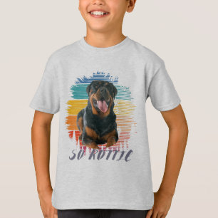 Schattigee Rottie Rottweiler Dog Animal Pet Love T-shirt